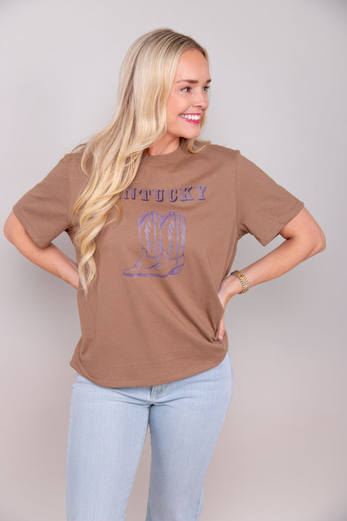 Kentucky Boots Fitted Graphic Tee
