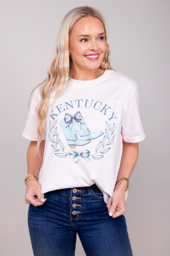 Kentucky Preppy Boots Graphic Tee