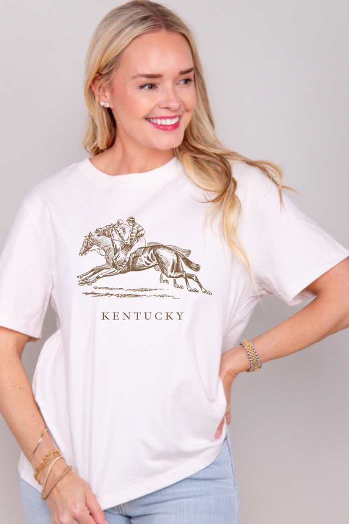 Kentucky Racehorse Graphic Tee