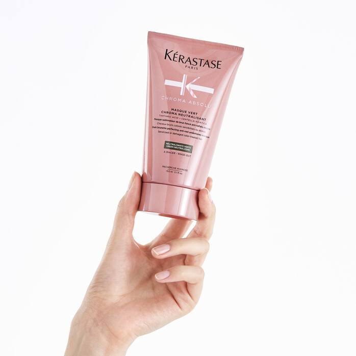 Kerastase Chroma Absolu Masque Vert Chroma Neutralisant 150ml - The LTL Shop