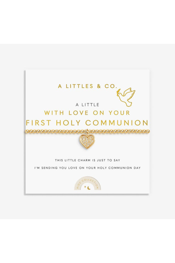 Kids' A Little 'With Love On Your First Holy Communion' Bracelet