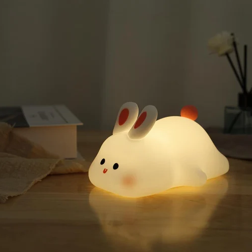 Kids Cute Touch Bunny Night Light