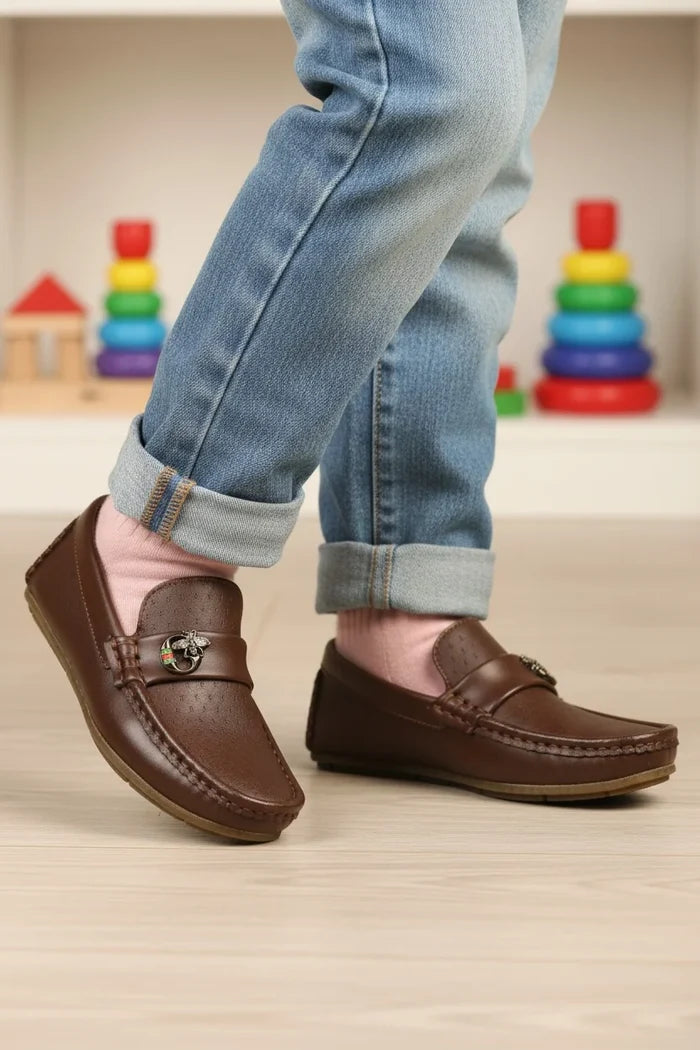 KIDS LOAFER BG-390( Large Size)