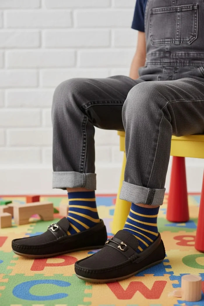 KIDS LOAFER BG-392 ( Large Size)