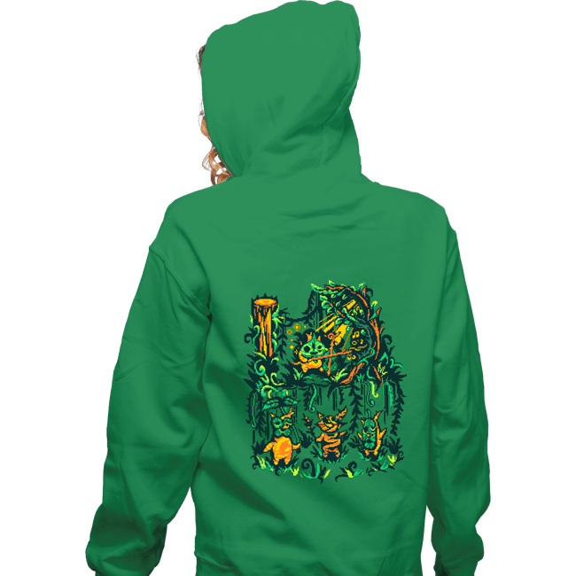 Zippered Hoodies, Unisex / Small / Irish Green