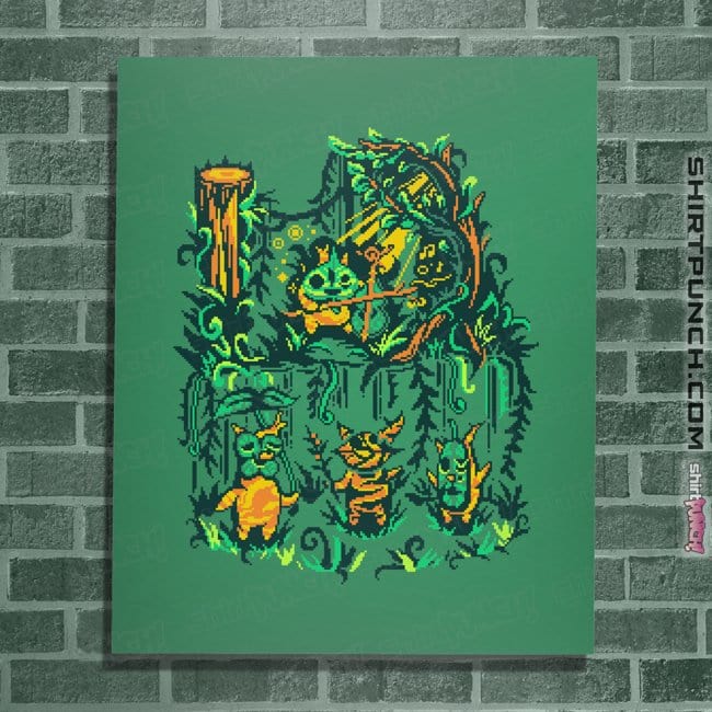 Posters / 4"x6" / Irish Green