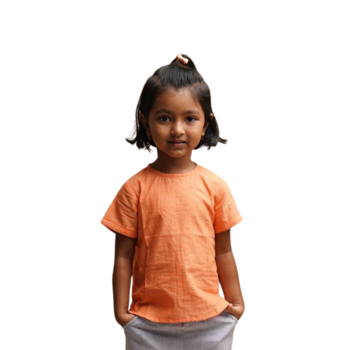 Kurti Top' - Girls' Cotton Top (1-6 Years)