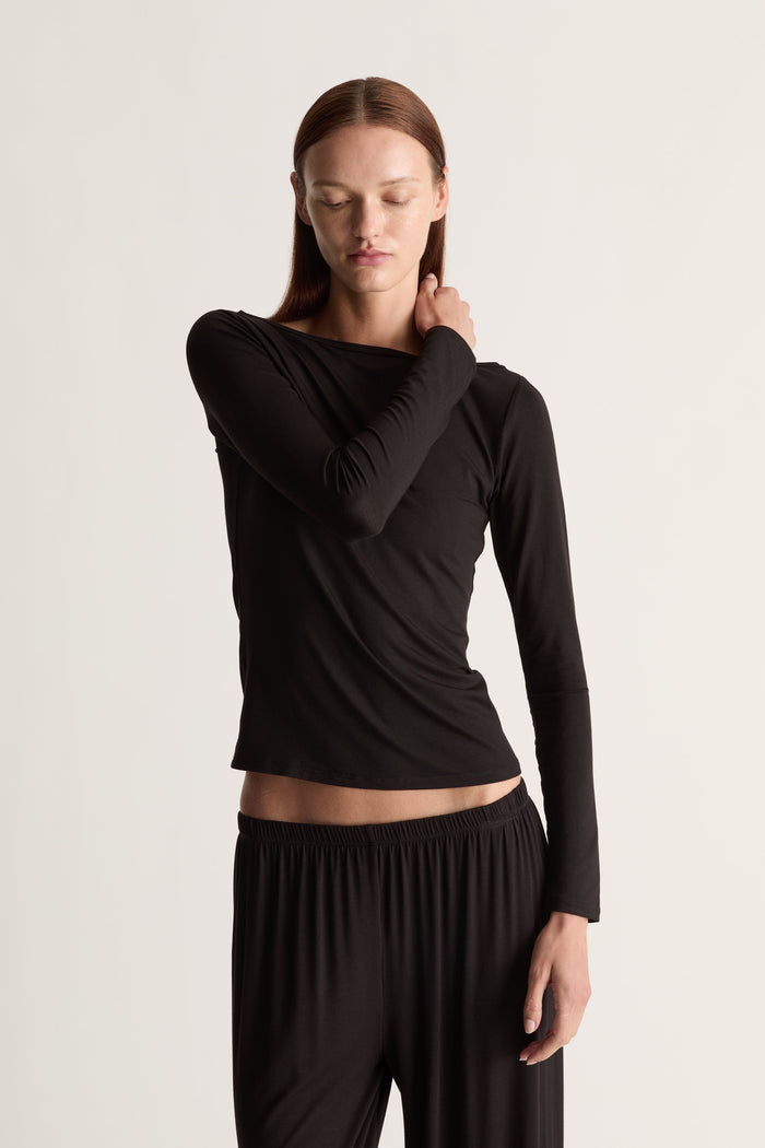 Kye Intimates Bateau Long Sleeve