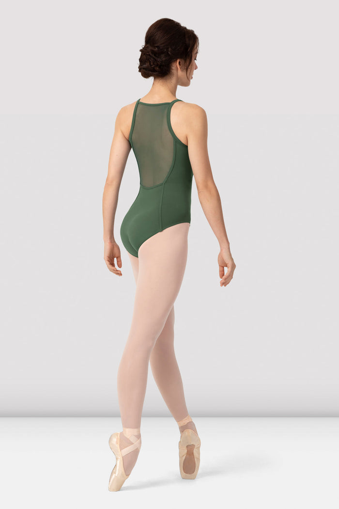 Ladies Amory Scoop Neck Corset Leotard