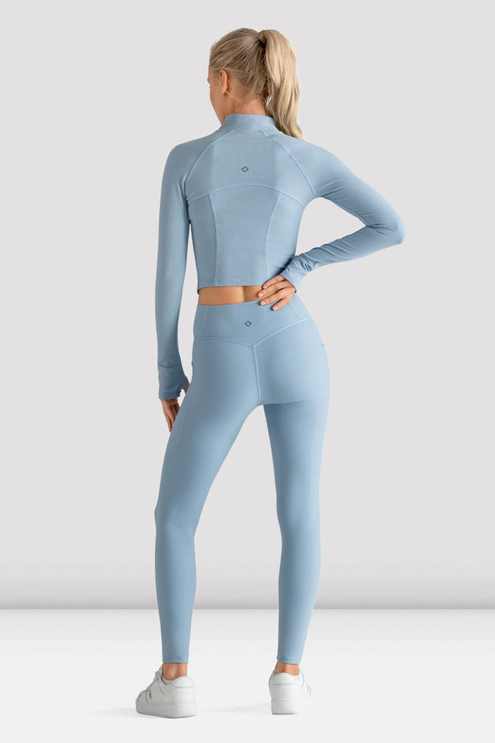Ladies Apex Rib Contour Zip Jacket