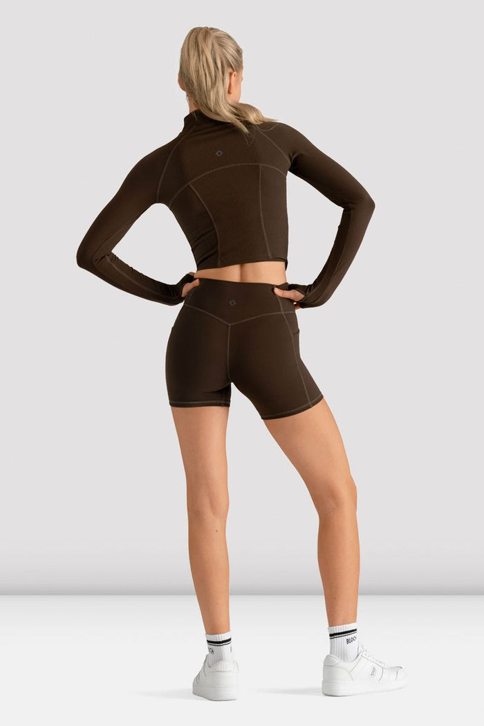 Ladies Apex Rib Contour Zip Jacket