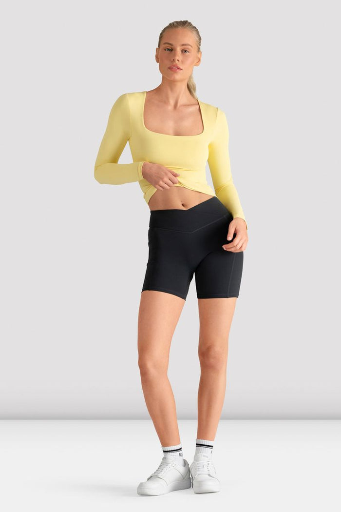 Ladies Apex Wrap Waist Short