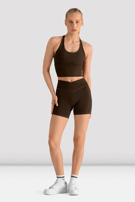 Ladies Apex Wrap Waist Short