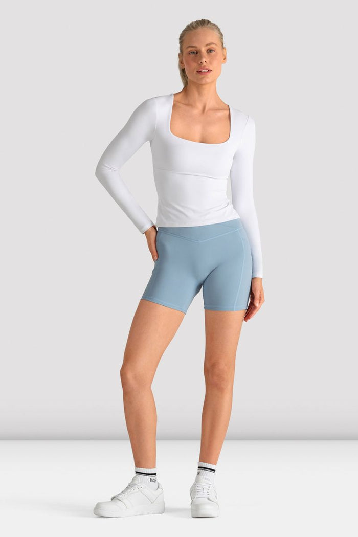 Ladies Apex Wrap Waist Short