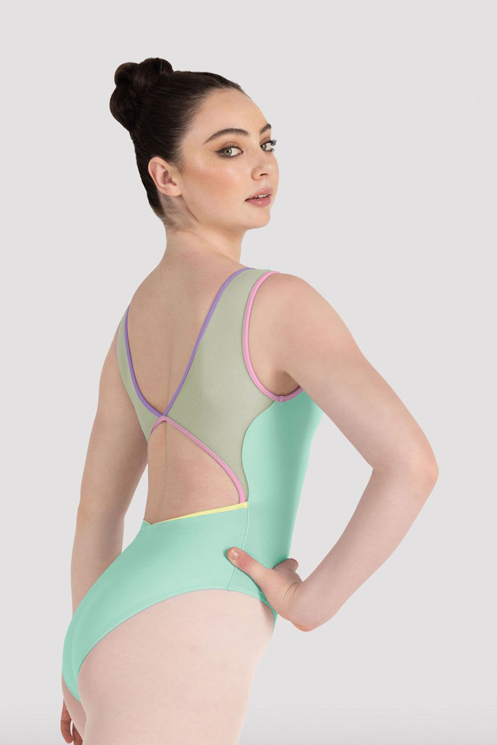 Ladies Calypso Boat Neck Leotard