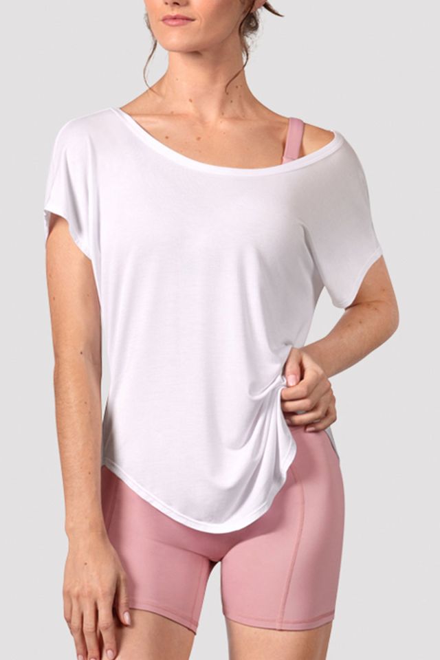Ladies Carmen Open Back Top