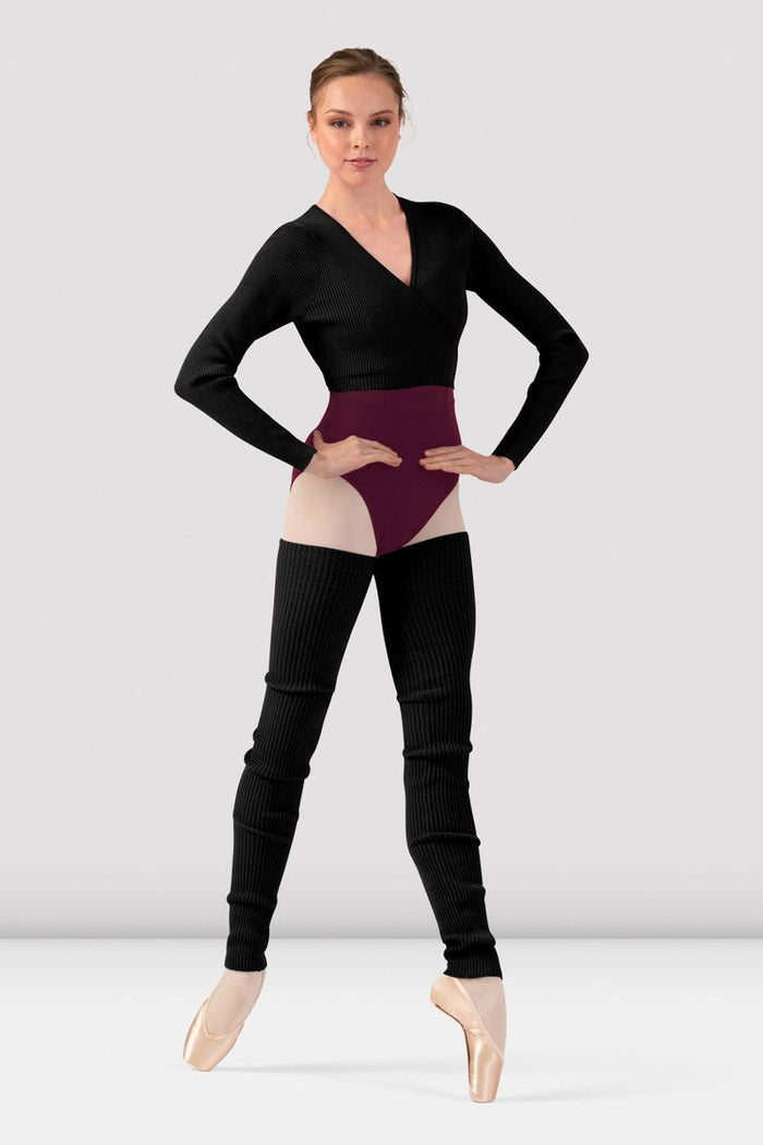 Ladies Celeste Knit Wrap Top - BLOCH EU