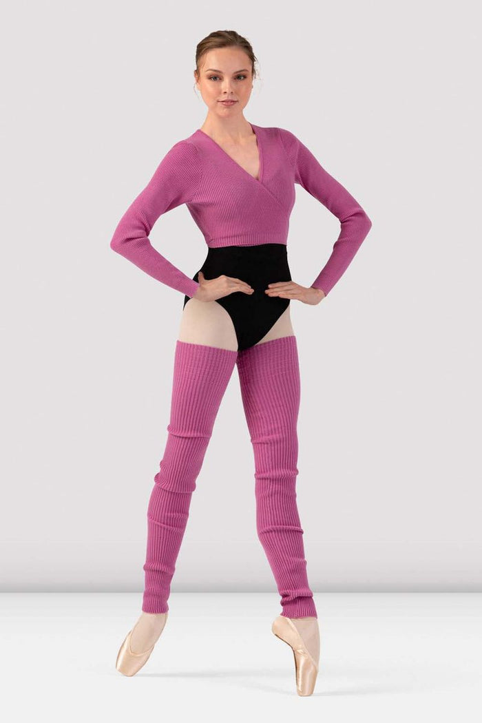 Ladies Celeste Knit Wrap Top - BLOCH EU