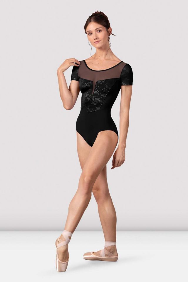 Ladies Christina Cap Sleeve Leotard