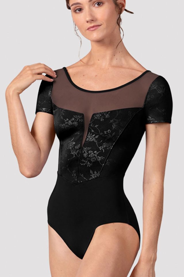 Ladies Christina Cap Sleeve Leotard