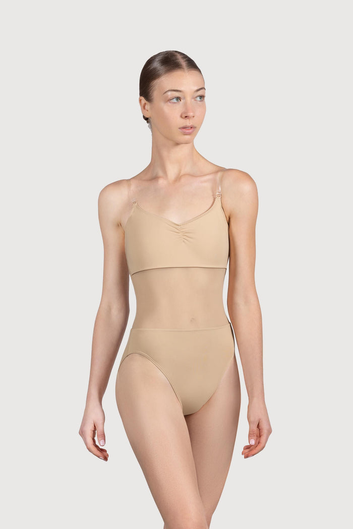 Ladies Cordelia Mesh Panel Bodysuit - BLOCH EU