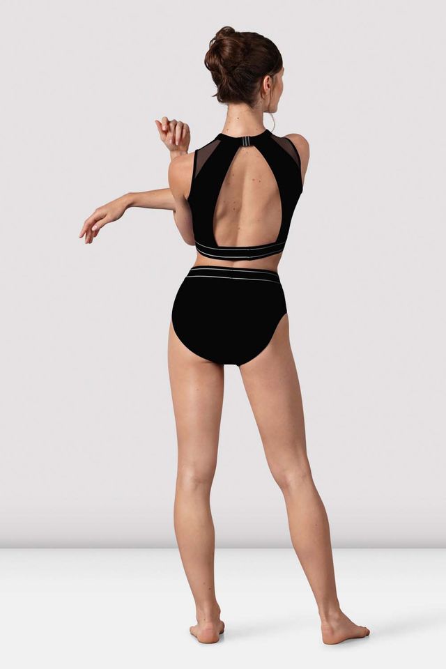 Ladies Dakota Open Back Crop Top