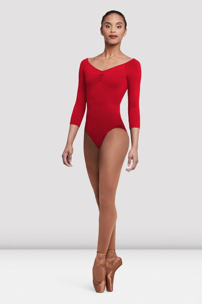 Ladies Dana 3/4 Sleeve Leotard - BLOCH EU