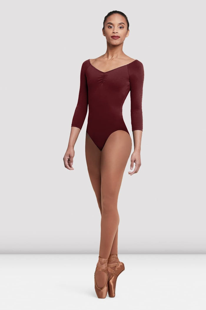 Ladies Dana 3/4 Sleeve Leotard - BLOCH EU