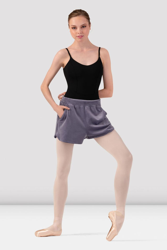 Ladies Debby Velvet Short