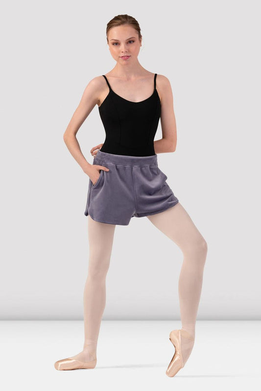 Ladies Debby Velvet Short