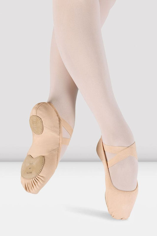Ladies Elation Canvas Ballet Shoes