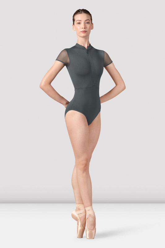 Ladies Ffion Zip Front Leotard - BLOCH EU