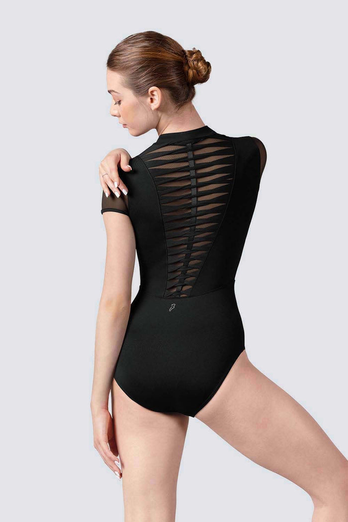 Ladies Ffion Zip Front Leotard - BLOCH EU