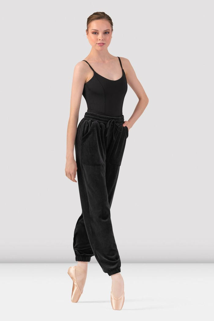 Ladies Gloria Velvet Sweatpant