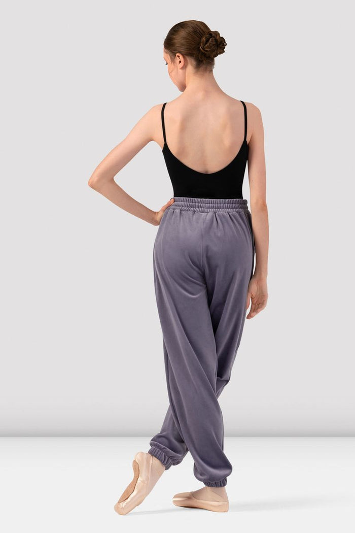 Ladies Gloria Velvet Sweatpant
