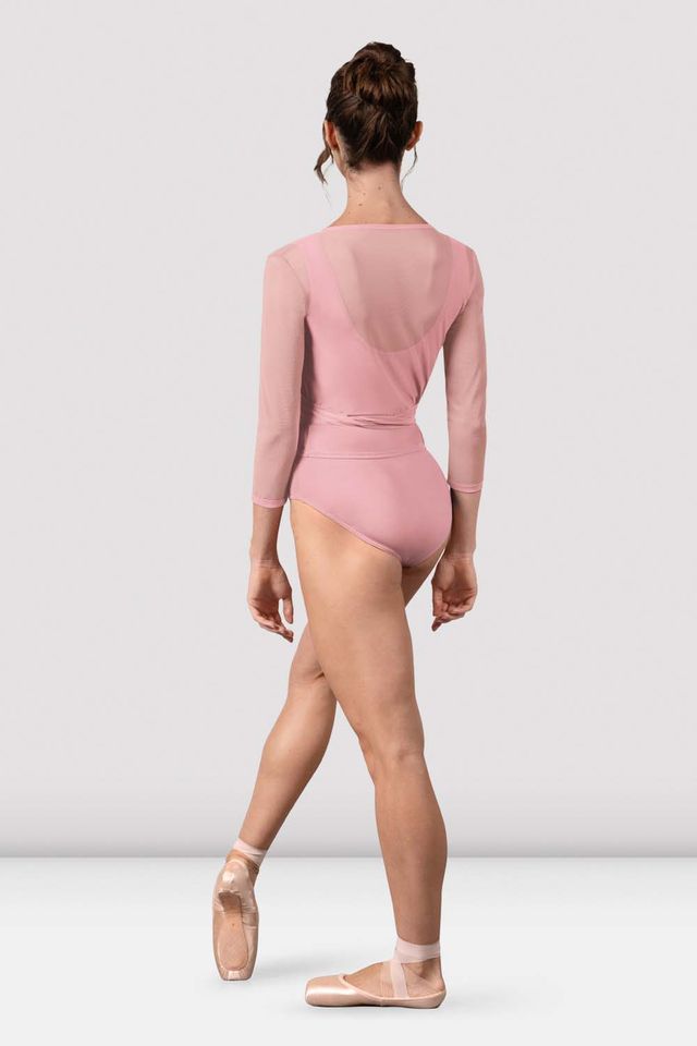Ladies Harmony Long Sleeve Mesh Top