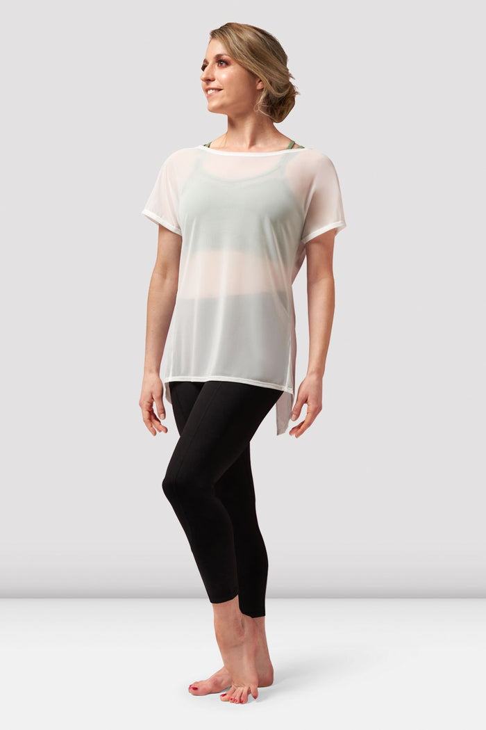 Ladies Haylee Mesh Tie Back Top - BLOCH EU