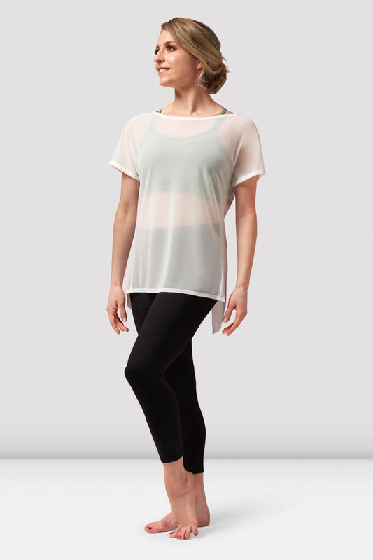 Ladies Haylee Mesh Tie Back Top - BLOCH EU