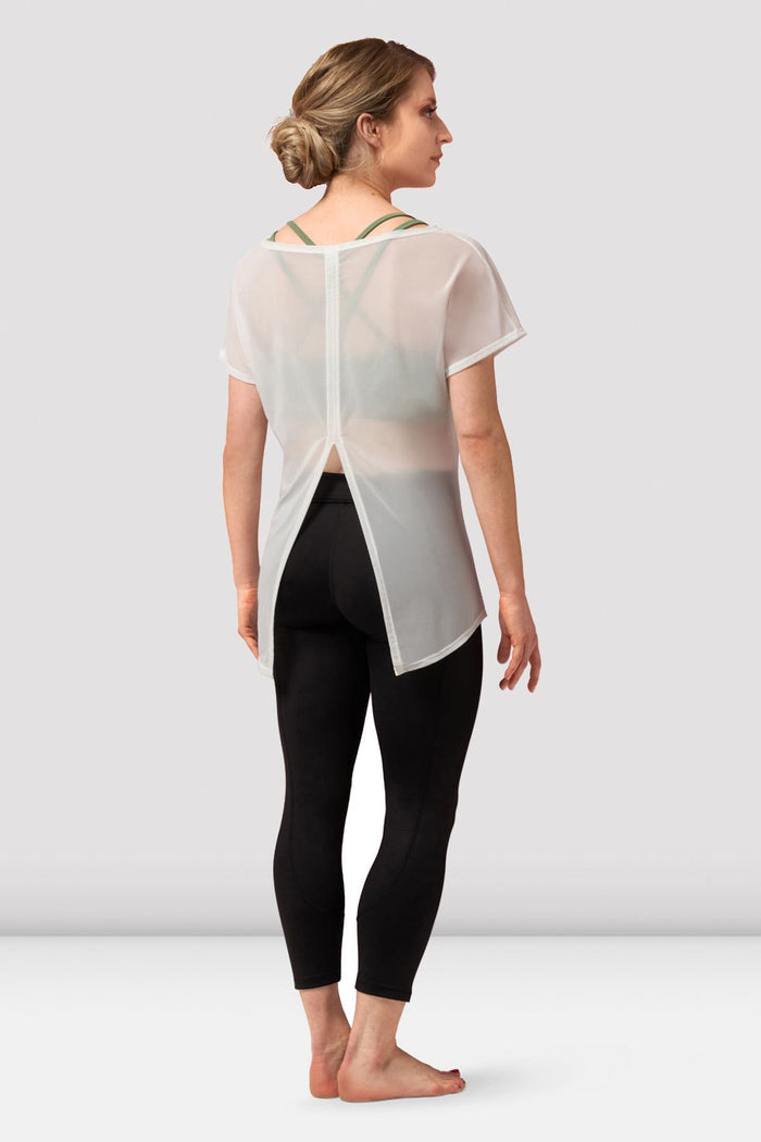 Ladies Haylee Mesh Tie Back Top - BLOCH EU