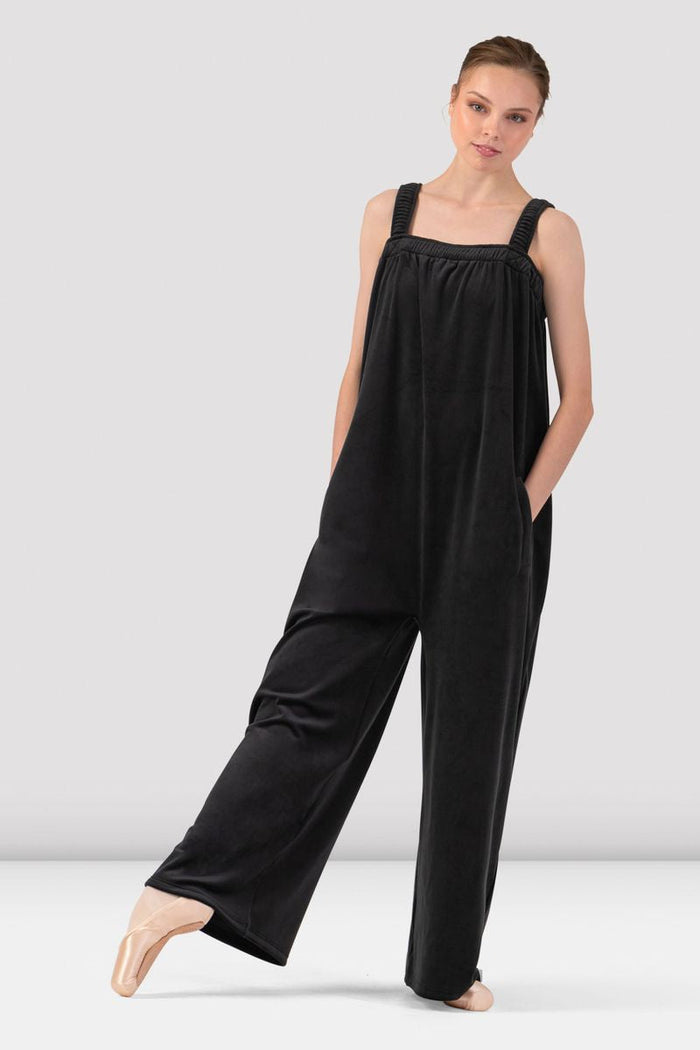 Ladies Isabella Velvet Jumpsuit