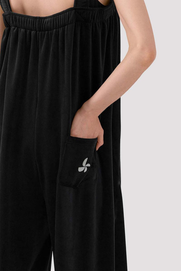 Ladies Isabella Velvet Jumpsuit