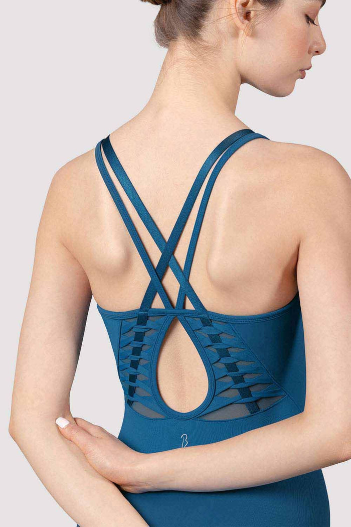 Ladies Lucey Cross Back Leotard - BLOCH EU
