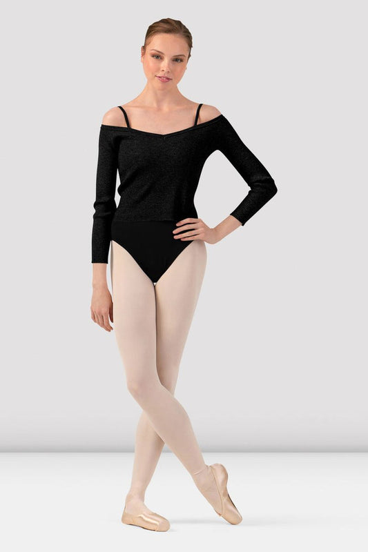 Ladies Lyra Cropped Knit Sweater - BLOCH EU