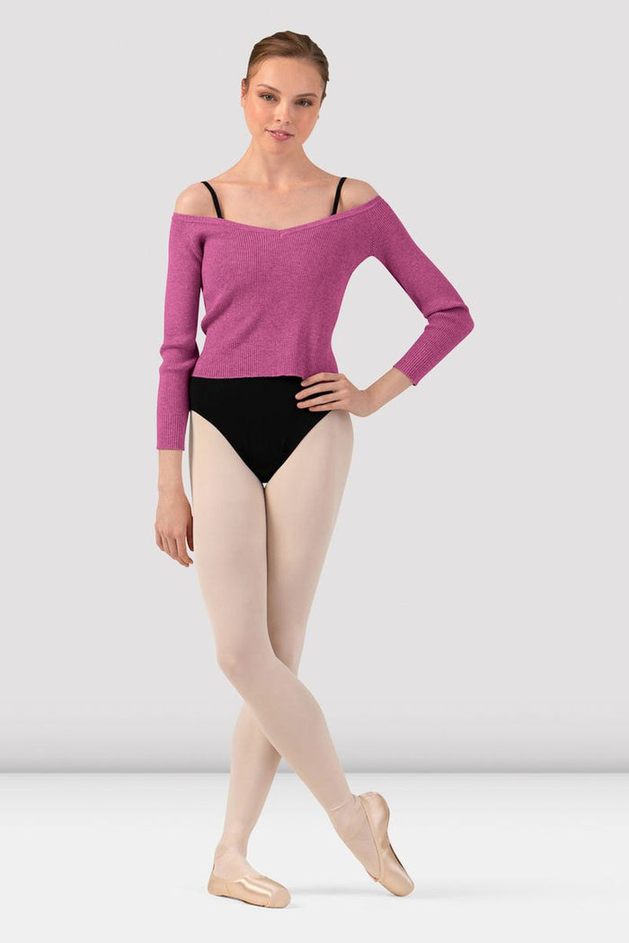 Ladies Lyra Cropped Knit Sweater - BLOCH EU