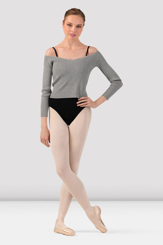 Ladies Lyra Cropped Knit Sweater - BLOCH EU