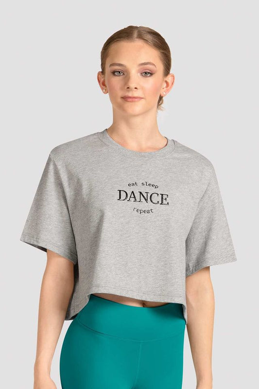 Ladies Mirella Celeste Printed Crop Top