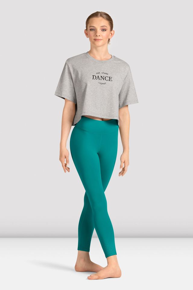 Ladies Mirella Celeste Printed Crop Top