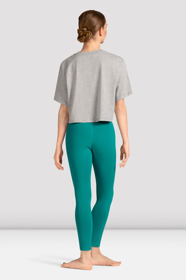 Ladies Mirella Celeste Printed Crop Top