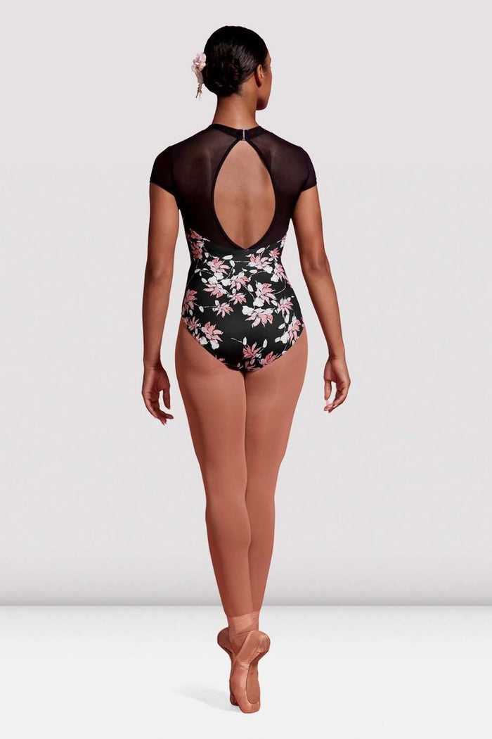Ladies Mirella Jardin Mock Neck Leotard