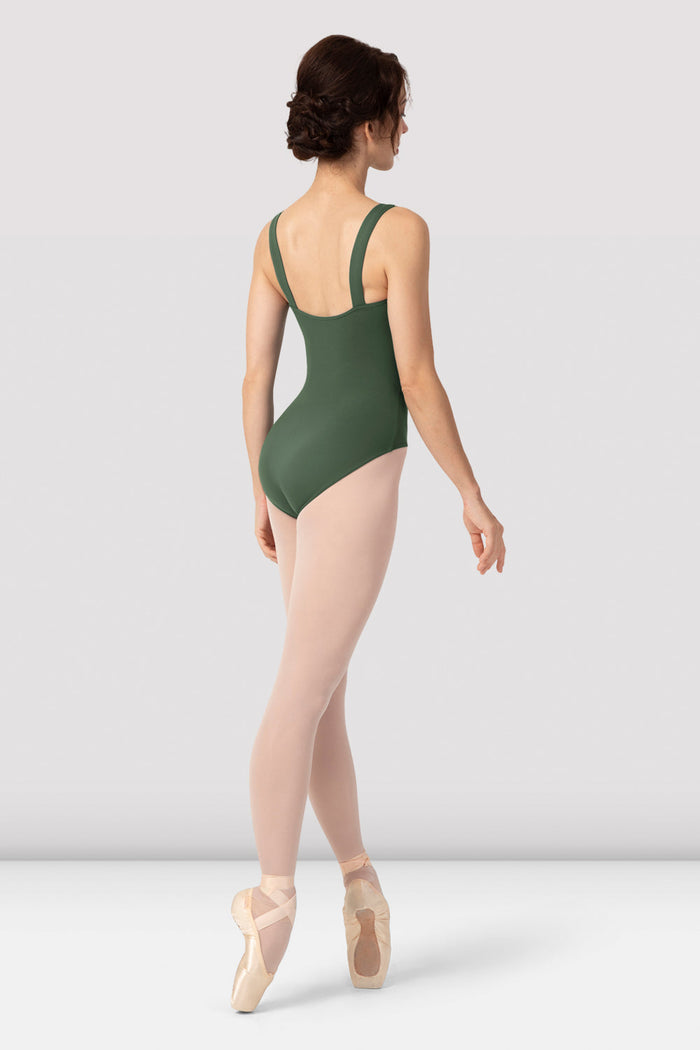 Ladies Thara Lace Up Camisole Leotard